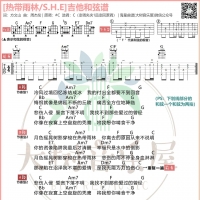 S.H.E《热带雨林》吉他弹唱曲谱 大树音乐屋