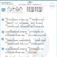李润祺《茫》尤克里里弹唱谱 白熊音乐