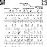 火红的萨日朗吉他谱  第7城市guitar
