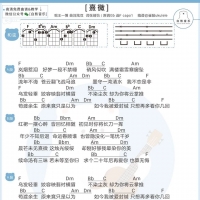 [有翡插曲]王一博《熹微》尤克里里弹唱谱 白熊音乐