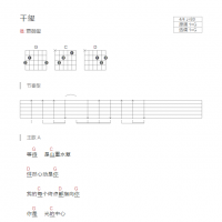 千玺吉他谱G调和弦版 贾御玺