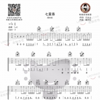 周杰伦《七里香》吉他谱及教学视频[62]老姚吉他教室