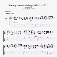 [圣诞歌]Jingle Bells吉他谱 行叁人音乐工作室