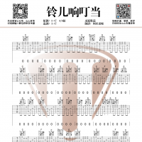[圣诞歌]铃儿响叮当吉他谱 山山吉他