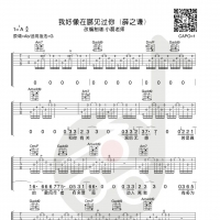 薛之谦《我好像在哪见过你》吉他弹唱谱及教学视频 小磊吉他 ...
