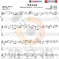 周杰伦《花海》吉他谱 唯音悦吉他