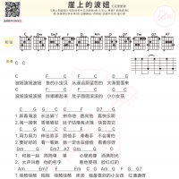 吴青峰&lucky《崖上的波妞》吉他弹唱谱C调 白熊音乐