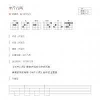 [经典歌曲]半斤八两吉他谱和弦版  许冠杰