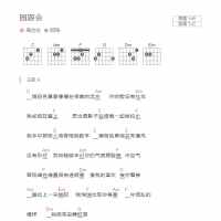园游会吉他谱和弦版 周杰伦