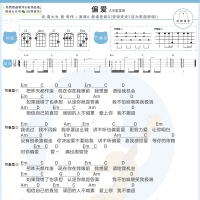 张芸京《偏爱》尤克里里弹唱谱及教学视频 白熊音乐