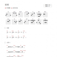 说谎吉他谱和弦版 林宥嘉