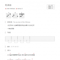 红河谷吉他谱和弦版 Slim Whitman