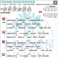 [粤语版]莫文蔚《呼吸有害》吉他弹唱谱 大树音乐屋