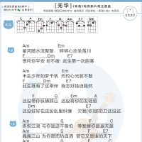 [有翡主题曲]张靓颖/刘宇宁《无华》尤克里里弹唱谱 白熊音乐 ...