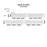 track in time吉他SOLO谱 晓锐指弹吉他