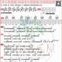 林俊杰&邓紫棋《手心的蔷薇》吉他弹唱谱 大树音乐屋