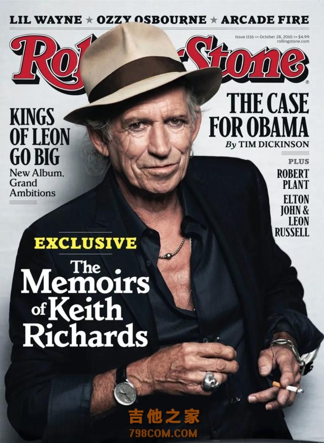 Keith Richards：用三千把吉他谱写六十年摇滚传奇