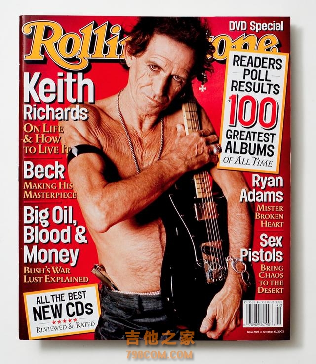 Keith Richards：用三千把吉他谱写六十年摇滚传奇