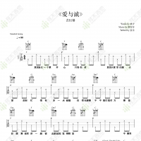 古巨基《爱与诚》吉他谱  弦木吉他