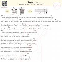 Swim吉他谱 白熊音乐