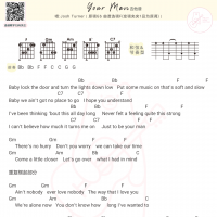 Josh Turner《Your Man》吉他弹唱谱  白熊音乐