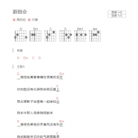 游园会吉他谱和弦版 周杰伦