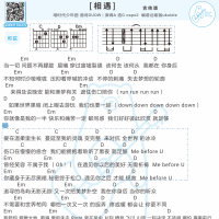 时代少年团《相遇》吉他弹唱谱 白熊音乐