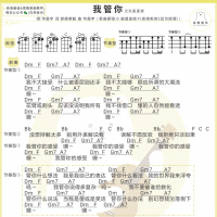 华晨宇《我管你》尤克里里弹唱谱及教学视频 白熊音乐