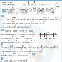 余佳运《一个》尤克里里弹唱谱 白熊音乐