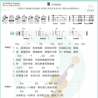 [长歌行片尾曲]周深《茧》尤克里里弹唱谱 白熊音乐