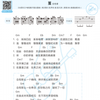 [长歌行片尾曲]周深《茧》吉他弹唱谱 白熊音乐