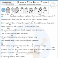 Silk Sonic《Leave The Door Open》尤克里里弹唱谱 白熊音乐
