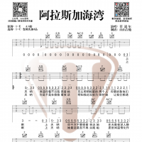 菲道尔《阿拉斯加海湾》吉他谱 山山吉他