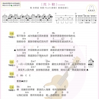 孙燕姿《克卜勒》尤克里里弹唱谱及教学视频 白熊音乐