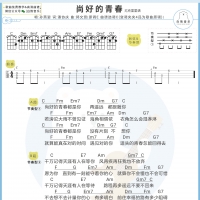 孙燕姿《尚好的青春》尤克里里弹唱谱及教学视频 白熊音乐