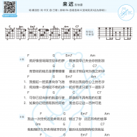 戴羽彤《来迟》吉他弹唱谱 白熊音乐