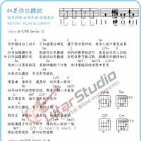 张惠妹《如果你也听说》吉他谱