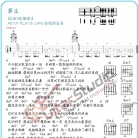 陈绮贞《华生》吉他谱