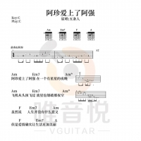 五条人《阿珍爱上阿强》吉他弹唱教学 唯音悦吉他社