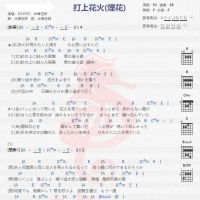 米津玄师 《打上花火》 吉他谱分享