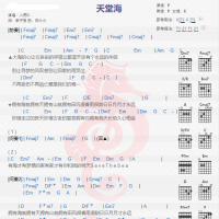 小虎队《天堂海》吉他谱