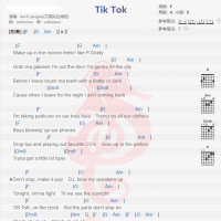Avril Lavigne《Tiktok》吉他谱分享