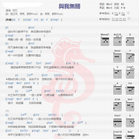 阿冗《与我无关》吉他谱分享