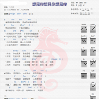 八三夭《想见你想见你想见你》吉他谱分享