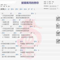 告五人《披星戴月的想你》吉他谱分享