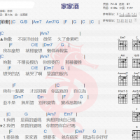 家家《家家酒》吉他谱分享