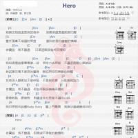 183club《Hero》吉他谱分享