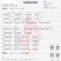 183club《好爱她好想他》吉他谱分享