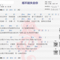 F4《绝不能失去你》吉他谱分享