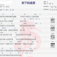 TFBOYS《剩下的盛夏》吉他谱分享